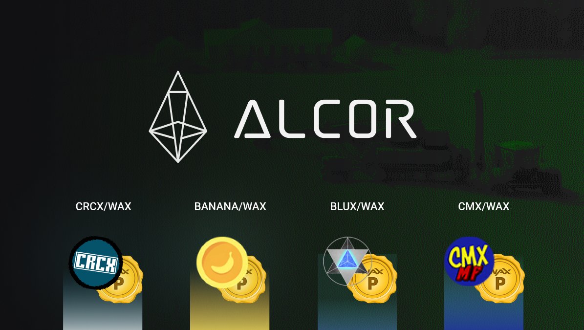 🌾 Alcor's Farming Variety 🌱

At Alcor, we believe in the power of choice! Our platform offers a diverse range of farms to cater to every kind of user. 🚜

The heart of our DeFi ecosystem is our vibrant community. Your support drives us to expand and innovate. 🙌