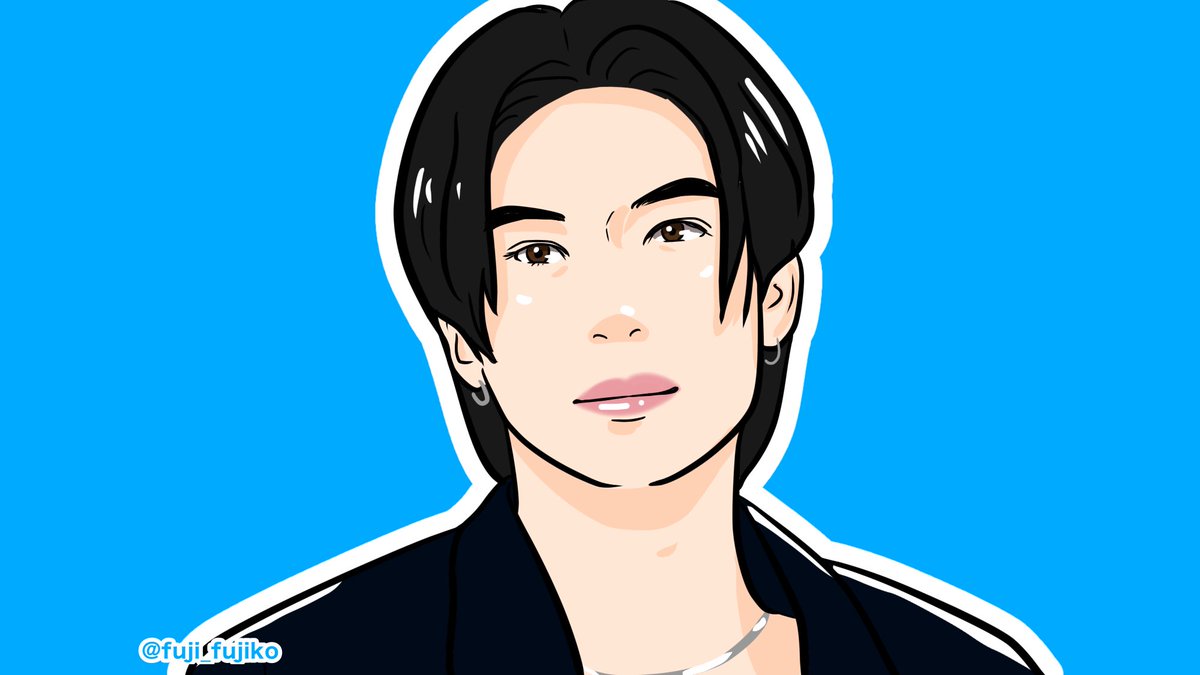 「#maxiiin_ #หลังคาใบบัว」|ふじこのイラスト