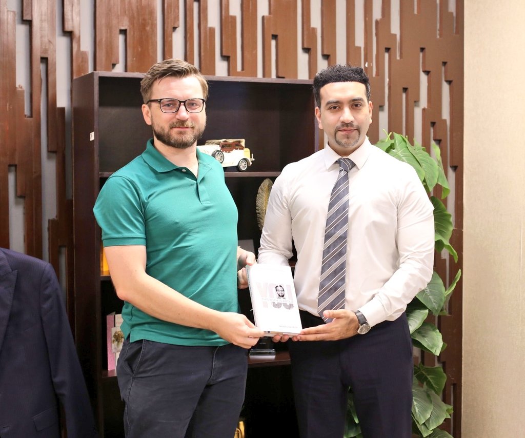 nabeelaq's tweet photo. A heartfelt thank you to Jonas for coming all the way to #Pakistan and his passion to help our youth excel in tech. https://t.co/Erz7NRpcfg
