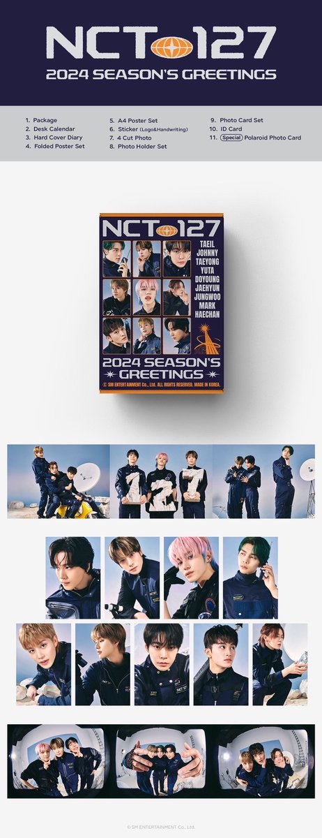 R_Hundred_'s tweet photo. Ada yang mau sharing Season's greeting 2024 NCT 127 selain Haechan Sama Jaehyun Gak ??

#Haechan #jaehyun #taeyong #mark #doyoung #taeil #johnny #jungwoo #yuta #sg2024 #nct127 https://t.co/1Tr0lkiog4