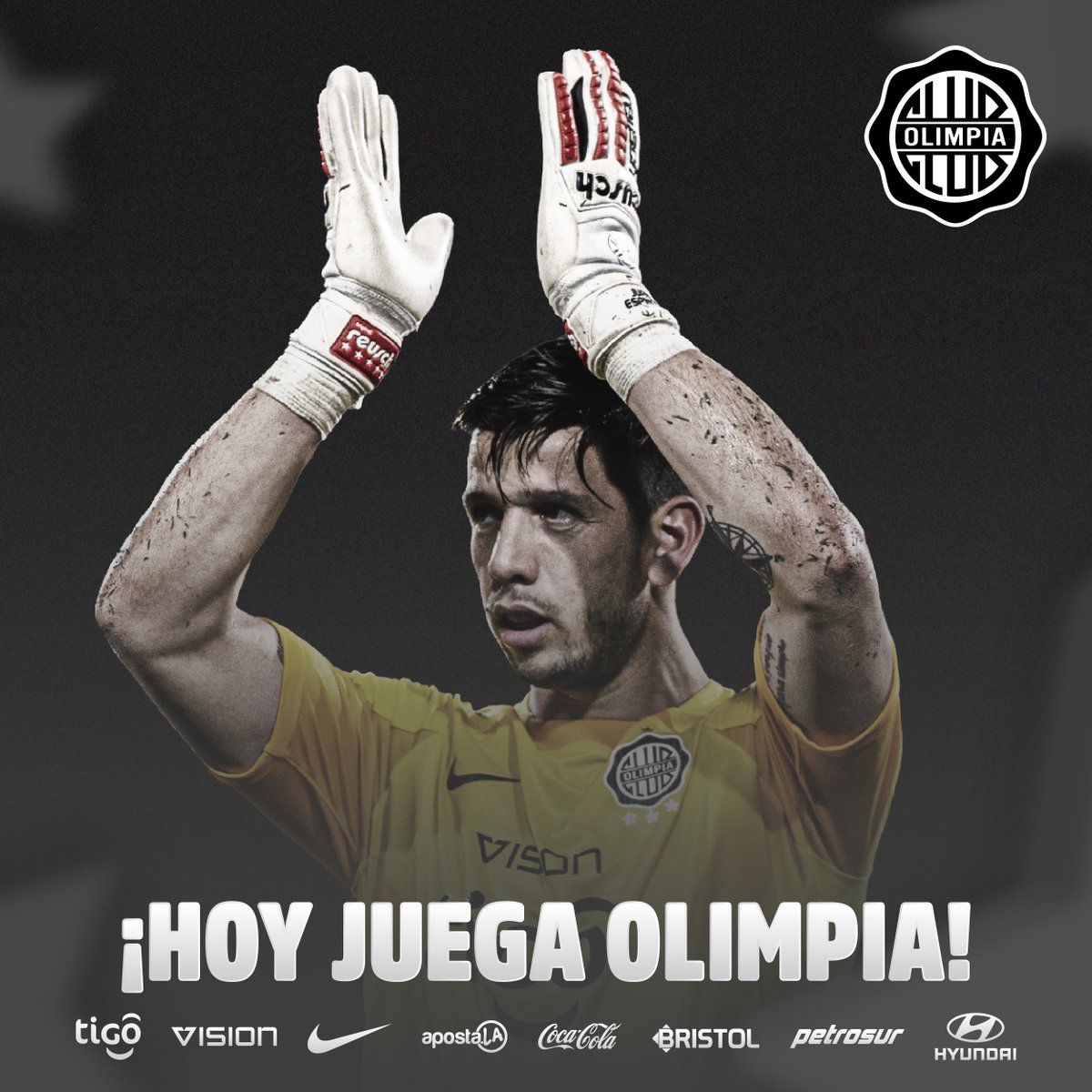 elClubOlimpia's tweet photo. ✨️ ¡HOY JUEGA #𝗢𝗟𝗜𝗠𝗣𝗜𝗔! 🌎 https://t.co/pLOTL8omut
