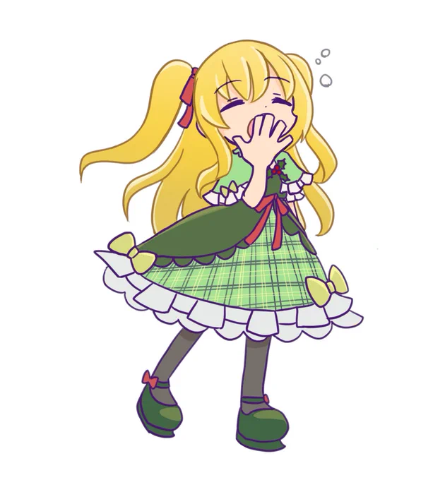 本日のVtuberさん ぷよぷよ風イラスト化企画 あいらさんです! 