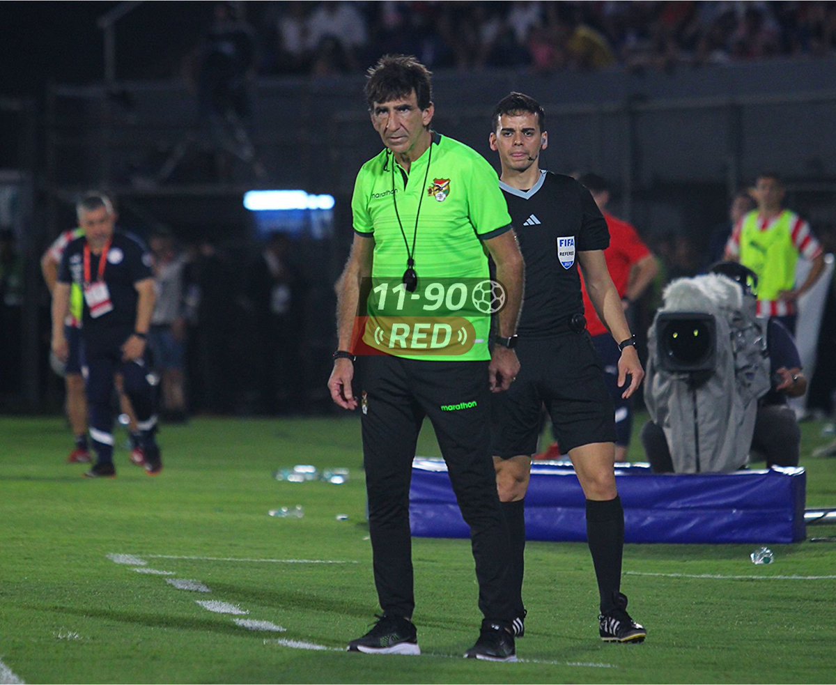 1190Red's tweet photo. GUSTAVO COSTAS NO ES MAS DT DE LA SELECCIÓN

El ciclo de Gustavo Costas llegó a su fin. Este lunes  se conoció que la Federación Boliviana de Fútbol decidió finalizar el vinculo con el entrenador a raíz de los malos resultados en las Eliminatorias. https://t.co/I17p27lM5R