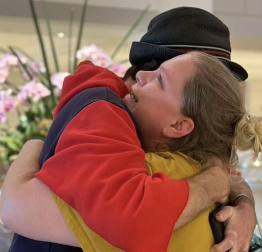 MMS_Survivor's tweet photo. Favorite Prom Memory #1: Meeting my favorite people 

#survivorprom https://t.co/sYVDriaIGj