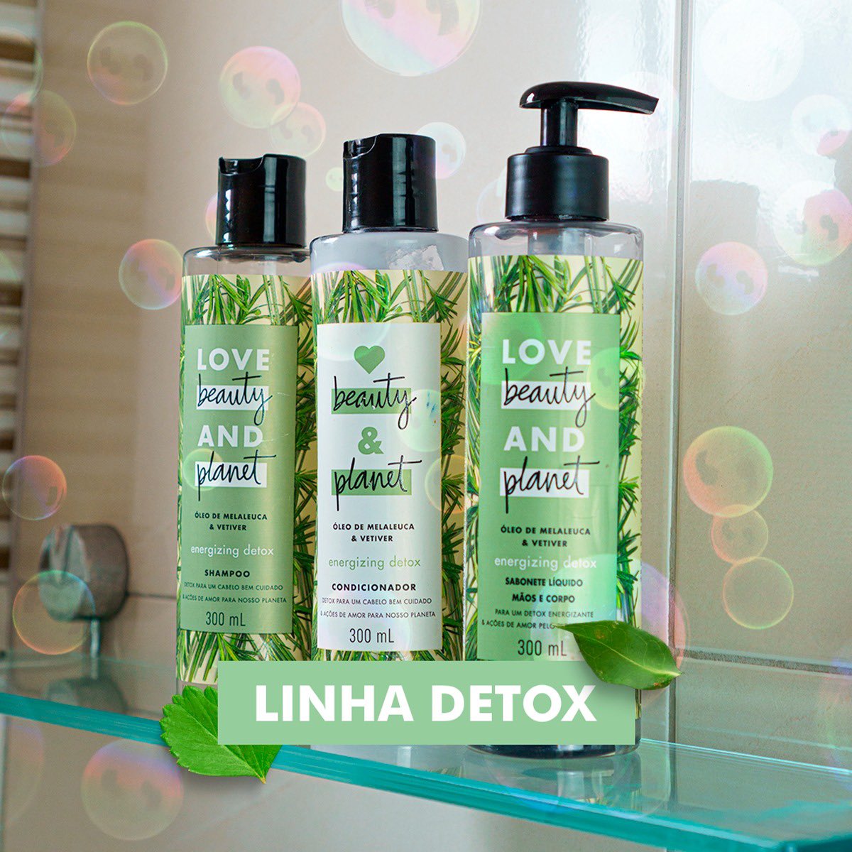 LBP_brasil's tweet photo. Que tal um detox energizante? Nossa linha verde incorpora o óleo de melaleuca, conhecido por seu poder de desintoxicação, em uma combinação perfeita para manter sua pele limpa e cabelos revigorados! 💚 https://t.co/y7kHOlS6ka