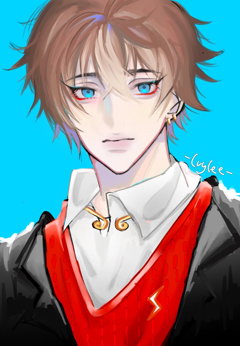 Levi050617's tweet photo. #Kenjiart 
#Kaiart 
Trying some new skills^ ^
P3是ID卡 因为觉得很合适就做了 像两个男高中生👍 https://t.co/M1g4T8BuGc
