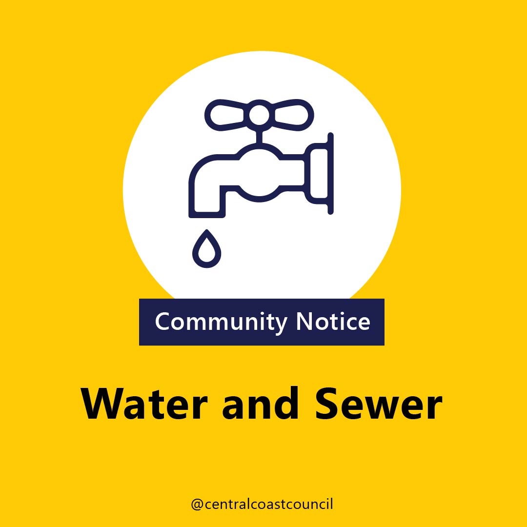 CCoastCouncil's tweet photo. NOTICE: BENSVILLE. As part of our ongoing maintenance works to improve water quality, we are cleaning the water pipes at Bensville. There is the potential for short periods of discoloured water between the dates on 25-31 October.
https://t.co/l48OD6G0VS
#CCCWater #Bensville https://t.co/23PFovI3qi