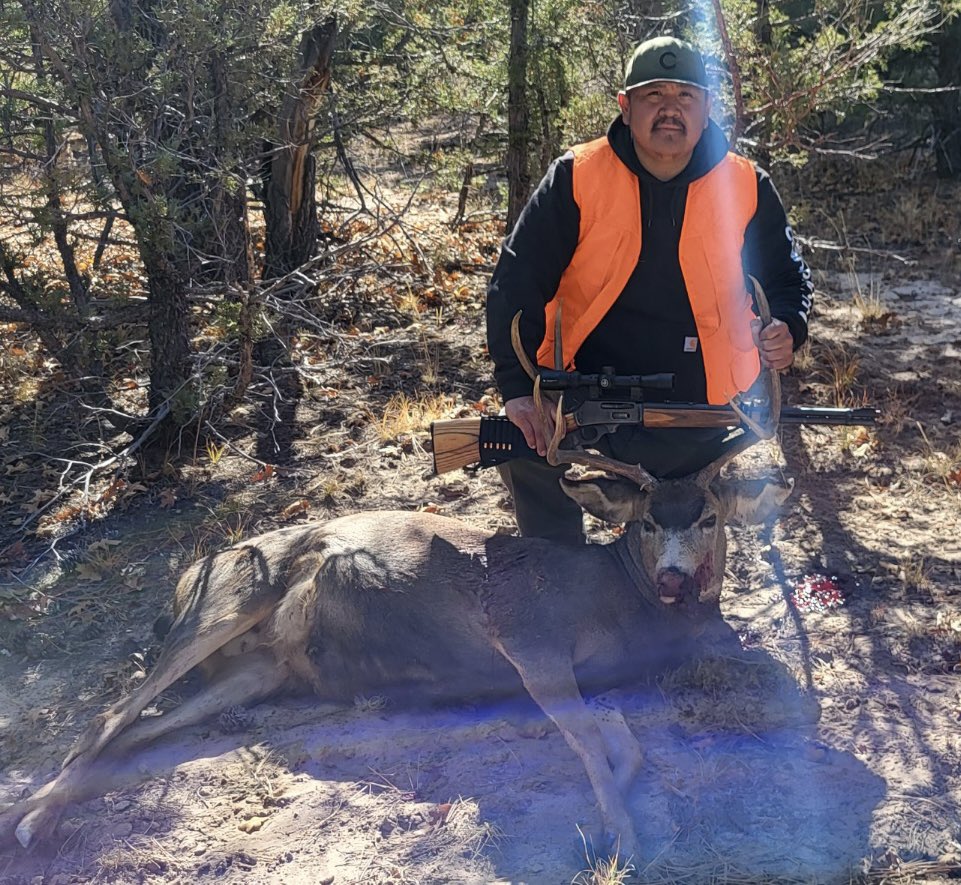 First day of hunt. #muledeer #navajonation 😁 #October