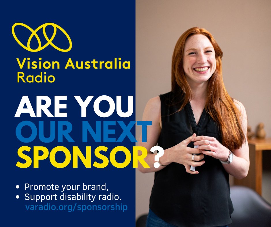 Vision Australia Radio tweet media