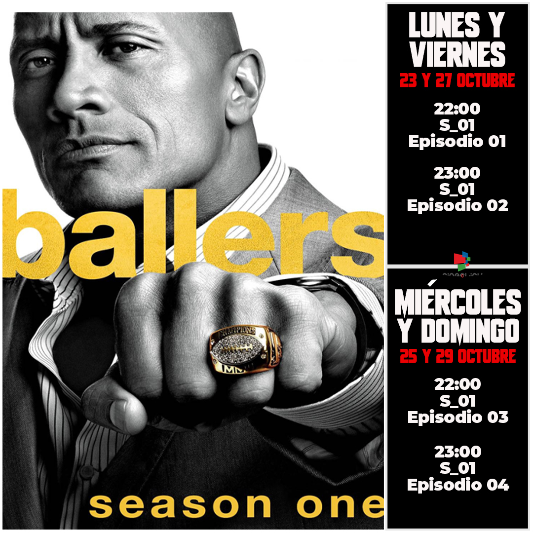 CineClickC's tweet photo. 𝐁𝐀𝐋𝐋𝐄𝐑𝐒
La serie se centra en las vidas de un grupo de jugadores de fútbol americano, tanto titulares como retirados, entre los que se encuentra Spencer Strassmore, quien intenta reubicarse mientras entrena a otros jugadores

#CineClick #Cableoperadores #ISP #BALLERS https://t.co/uJihTl8k2o