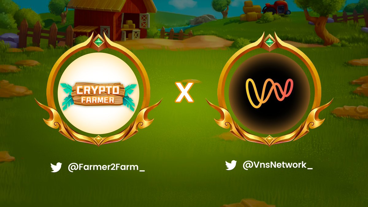 🤝We're happy to announce our new #partnership with @VnsNetwork_ , VNS Network's investment infuses new funds into Crypto Farmer's eco.

🎉VNS Network is a decentralized financial trading platform that provides cross-chain exchanges, issuance platforms, vaults, farms and others.