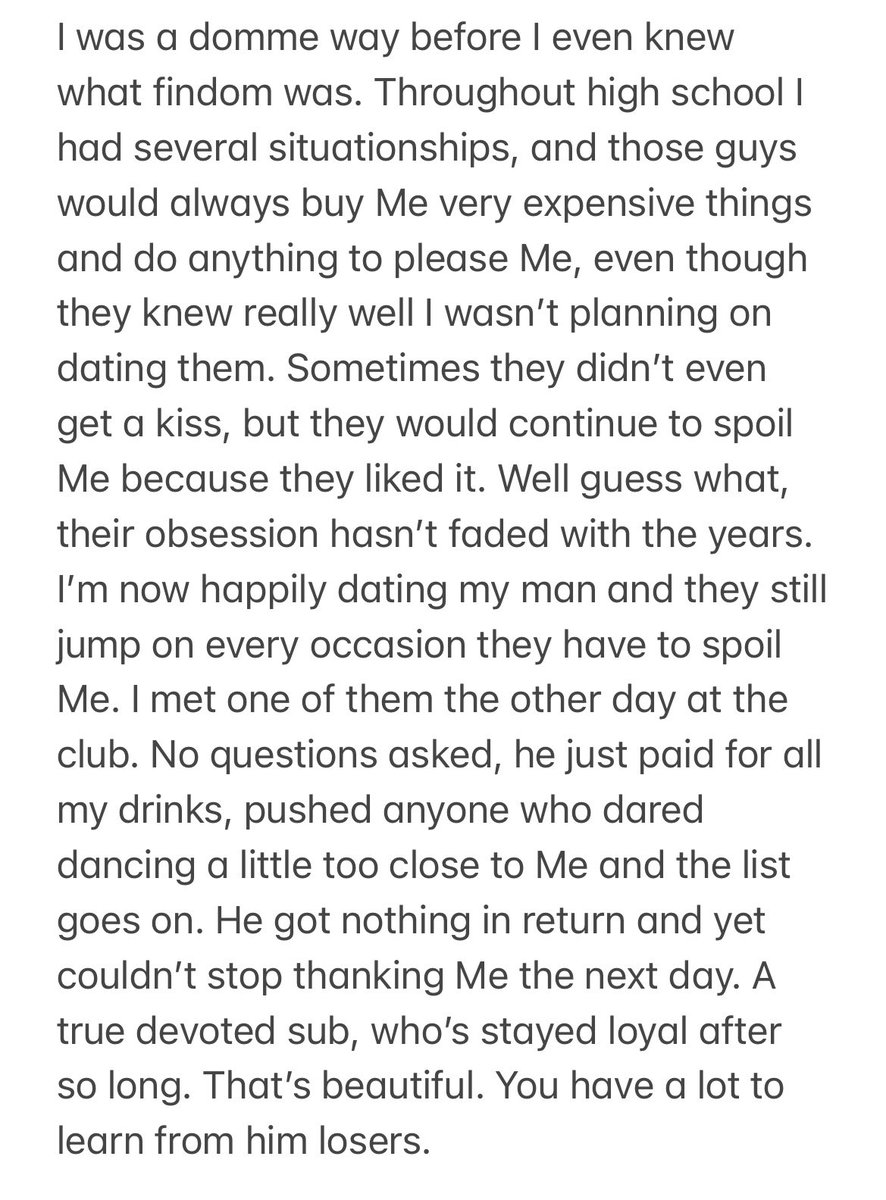 A little inspiring story of mine, read carefully piggies😈

findom finsub paypig goddess cashcow humanATM beta walletdrain femdom submission kink whalesub humiliatrix simp mistress princess spoiled brat bodyworship