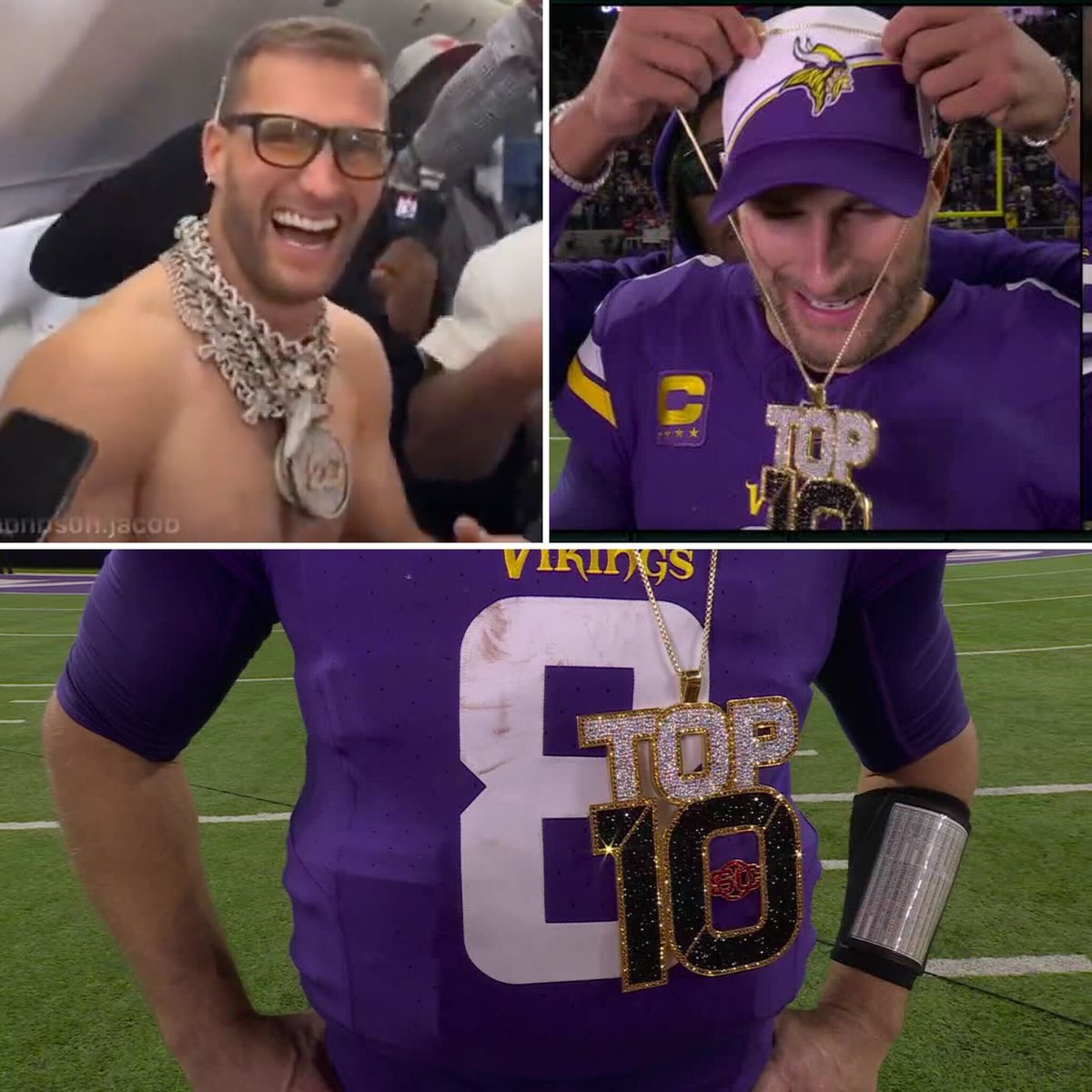 KIRKO CHAINZ IS BACK‼️ Cousins was rockin' the #SCTop10 chain