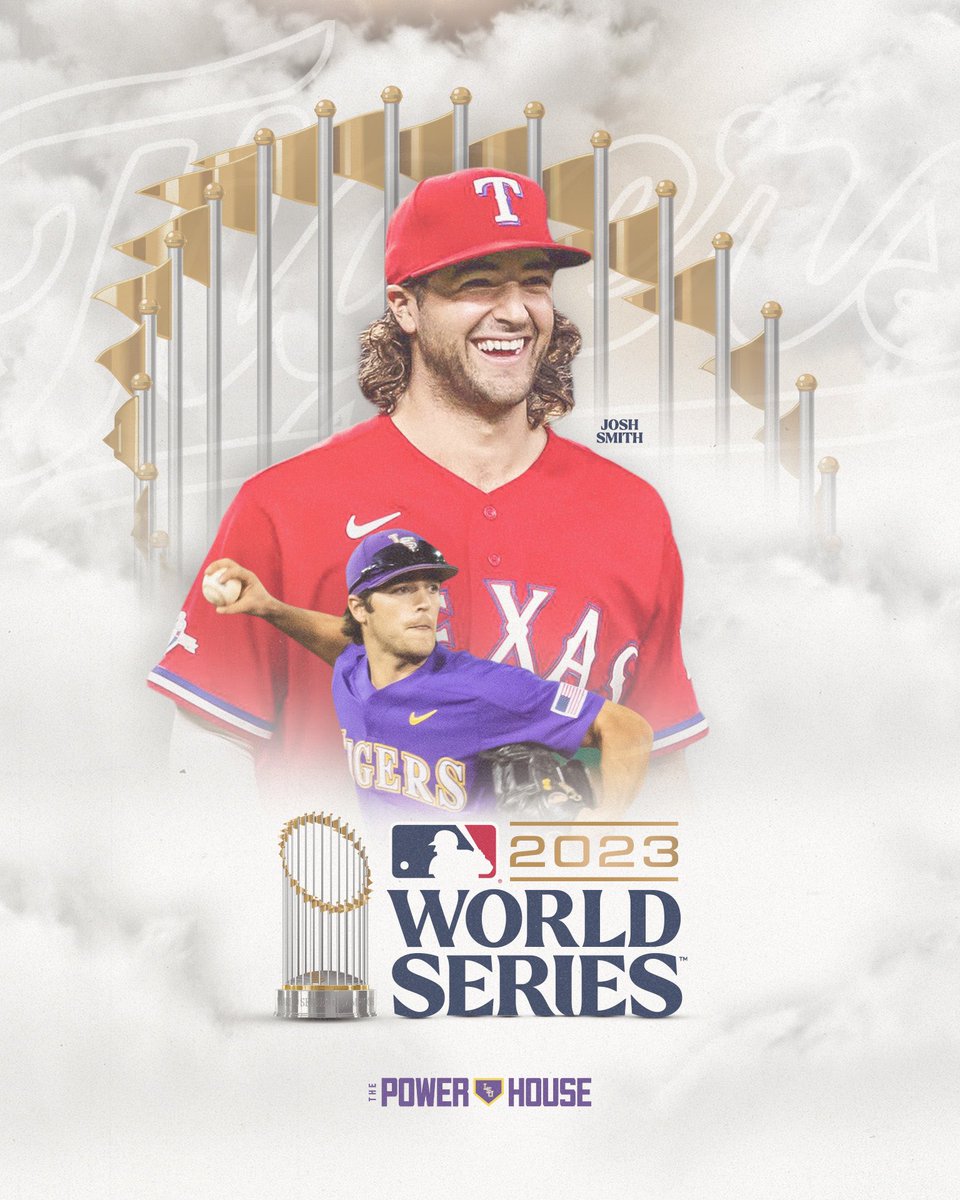 LSUbaseball's tweet photo. Josh Smith ➡️ World Series

@josh_smith8 | #LSUMLB https://t.co/QvFDpdjZTr