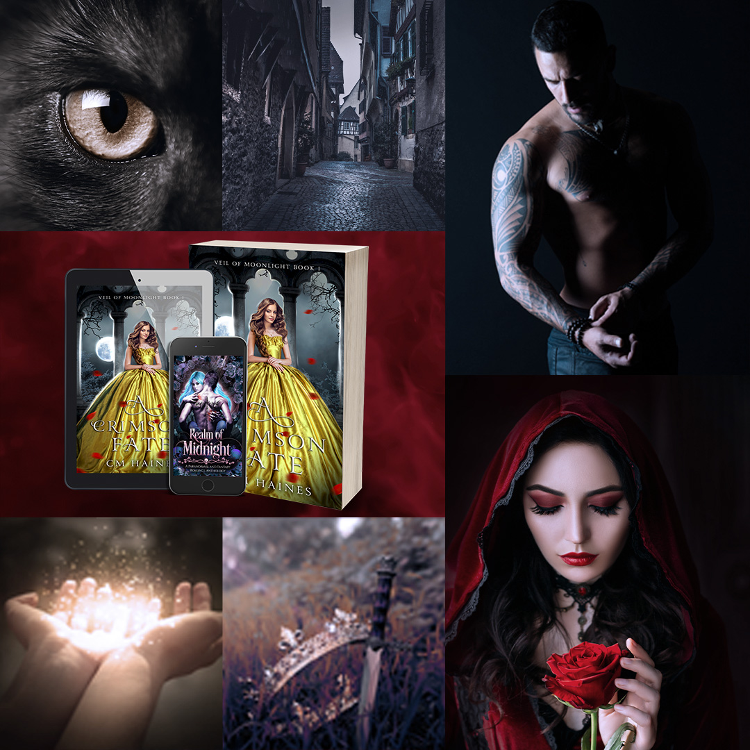 🥀🔥🥀🔥🥀🔥🥀

A Crimson Fate, a spicy Beauty and the Beast retelling, is now available in the limited-time only anthology Realm of Midnight! Check out this collection of more than 20 full-length books here: books2read.com/realmofmidnight