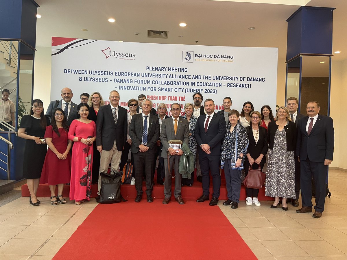 Ulysseus European University (@ulysseus_eu) on Twitter photo 🇪🇺 🤝🏻🇻🇳
#Ulysseus representatives are gathering today in Da Nang (Vietnam) to discuss with peers of <a href="/daihocdanang/">Đại học Đà Nẵng</a>! 🇪🇺 🤝🏻🇻🇳
#Ulysseus representatives are gathering today in Da Nang (Vietnam) to discuss with peers of <a href="/daihocdanang/">Đại học Đà Nẵng</a>!