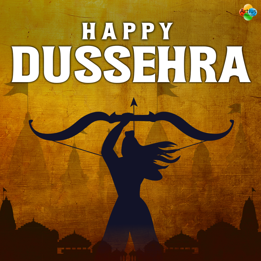 artius_tech's tweet image. Victory of good over evil – Happy Dussehra!
.
.
#happydussehra #dussehra #dussehraspecial #dussehrawishes #Dussehra2023