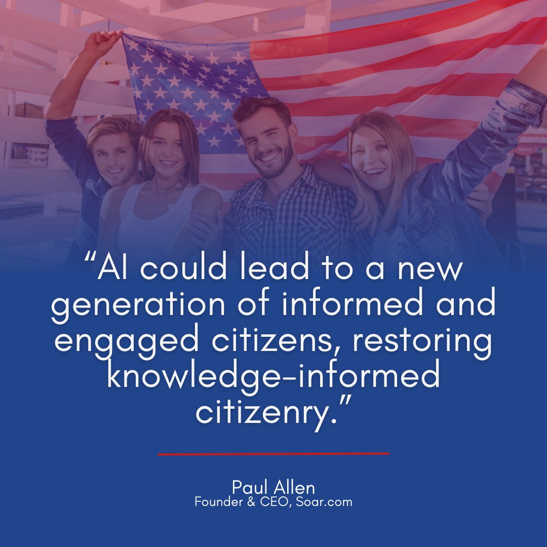 paulballen's tweet image. Harness the power of AI for a brighter future of active, aware citizenship. Checkout citizenportal.ai and be an informed citizen. 
#AIforGovernment #KnowledgeIsPower #ArtificialIntelligence