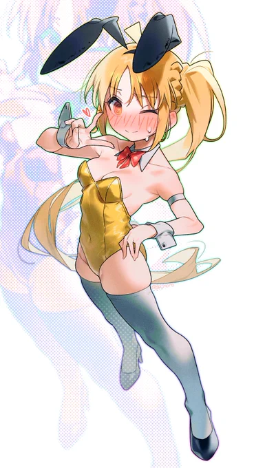 にじかちゃんの恥じらいバニースーツを見ようの会 #ぼっち・ざ・ろっく