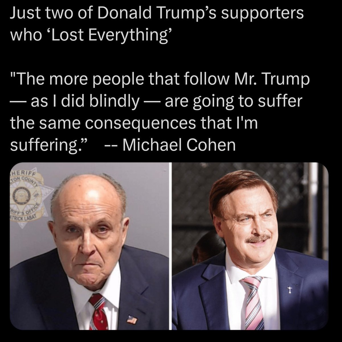 joemcc0407's tweet photo. @bennyjohnson Look how TRUMP TREATS HIS FREINDS AND YOU THINK HE CARES ABOUT YOU NON 1% ERS ...YOU'VE BEEN CONNED WAKE UP https://t.co/kP5veyRg5V