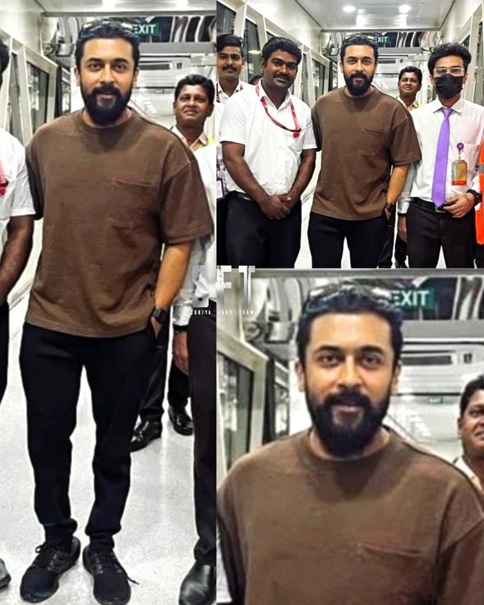 SuriyaFansTeam's tweet photo. • @Suriya_offl #Kanguva 🔥👌🏼!! https://t.co/PyyDWQKOzh