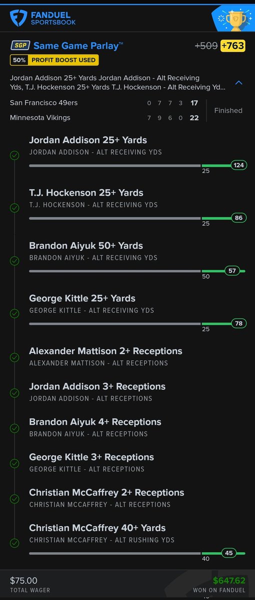 CASH IT ✅️ 😎 #GamblingTwitter #GamblingX #MondayNightFootball