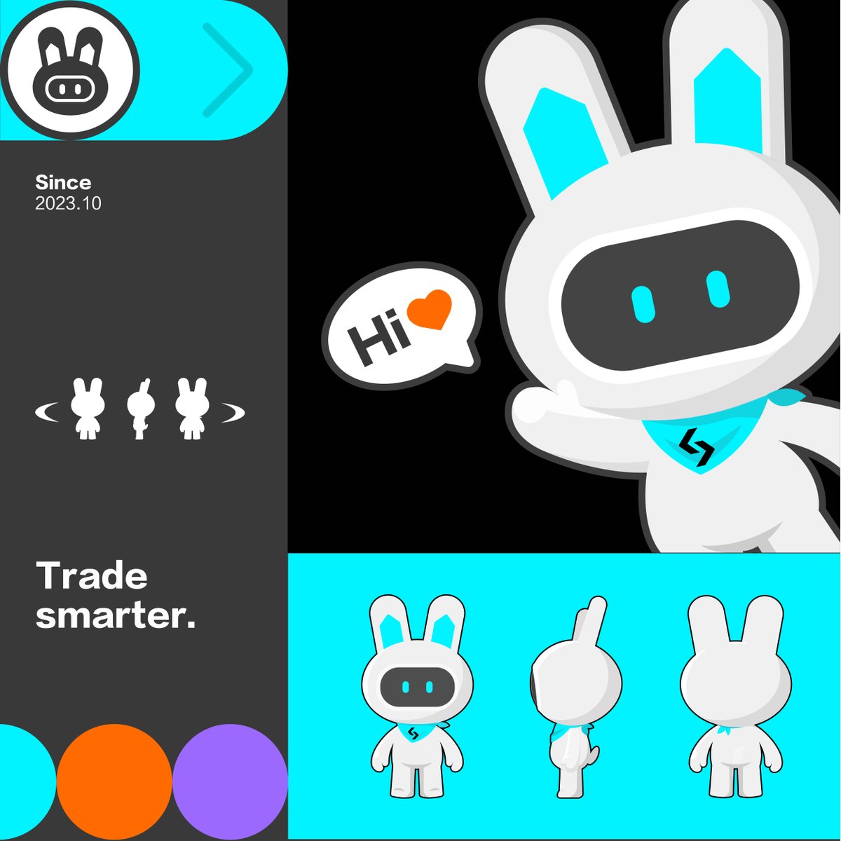 bitget's tweet photo. 👀 A new face in the #crypto world, and it's bringing something big. 

😉 Stay tuned for the big reveal! 🚀🐰 #BitgetMascot https://t.co/1naYIZY7uE