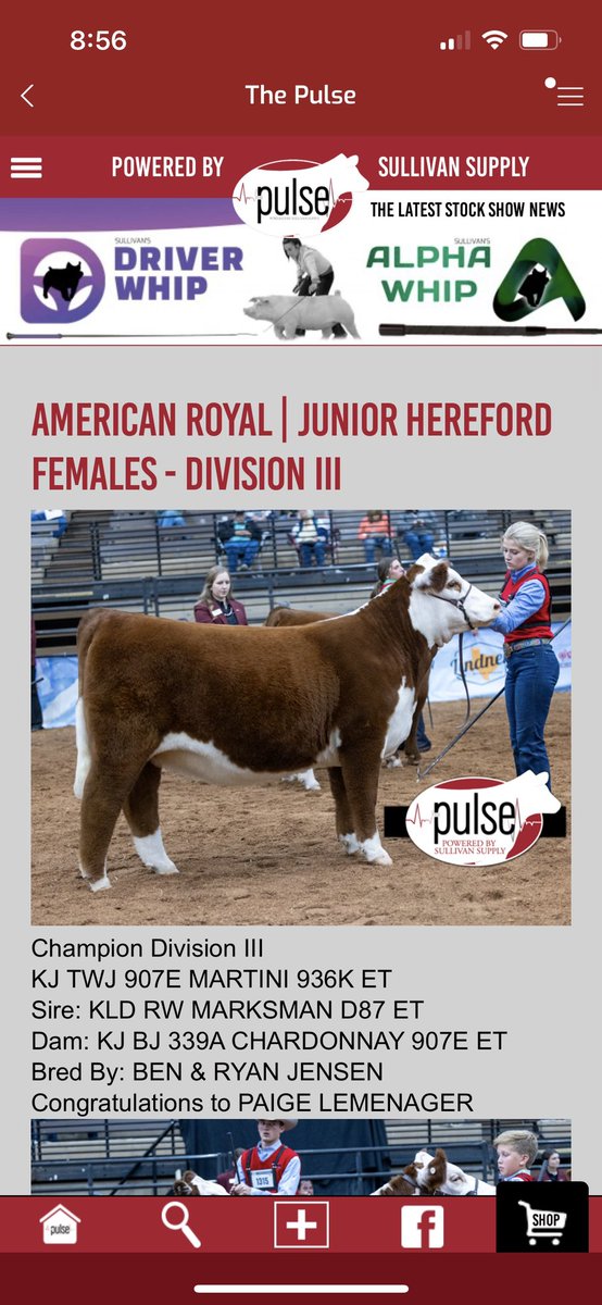 Congrats to Paige Lemanager on a job well done! #kjbred