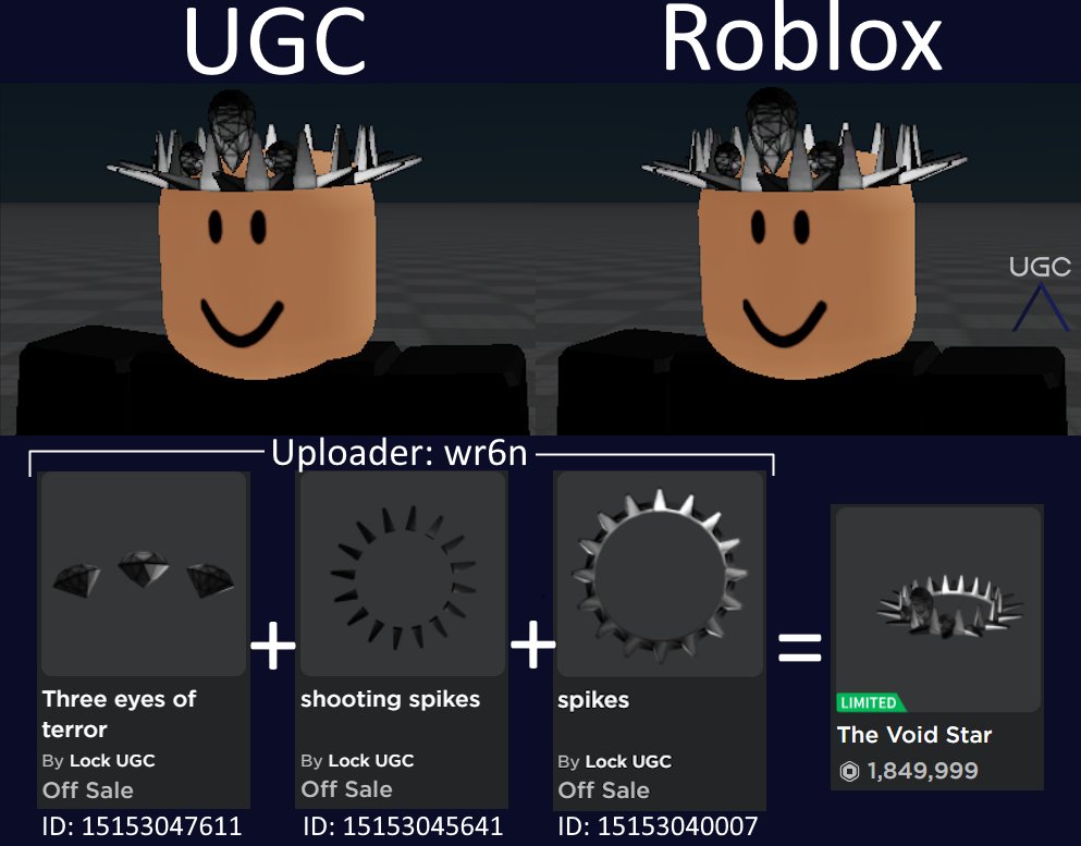 Peak” UGC on X: UGC creator onift uploaded 6 1:1 copies of the limited  face Prankster. #Roblox #RobloxUGC  / X