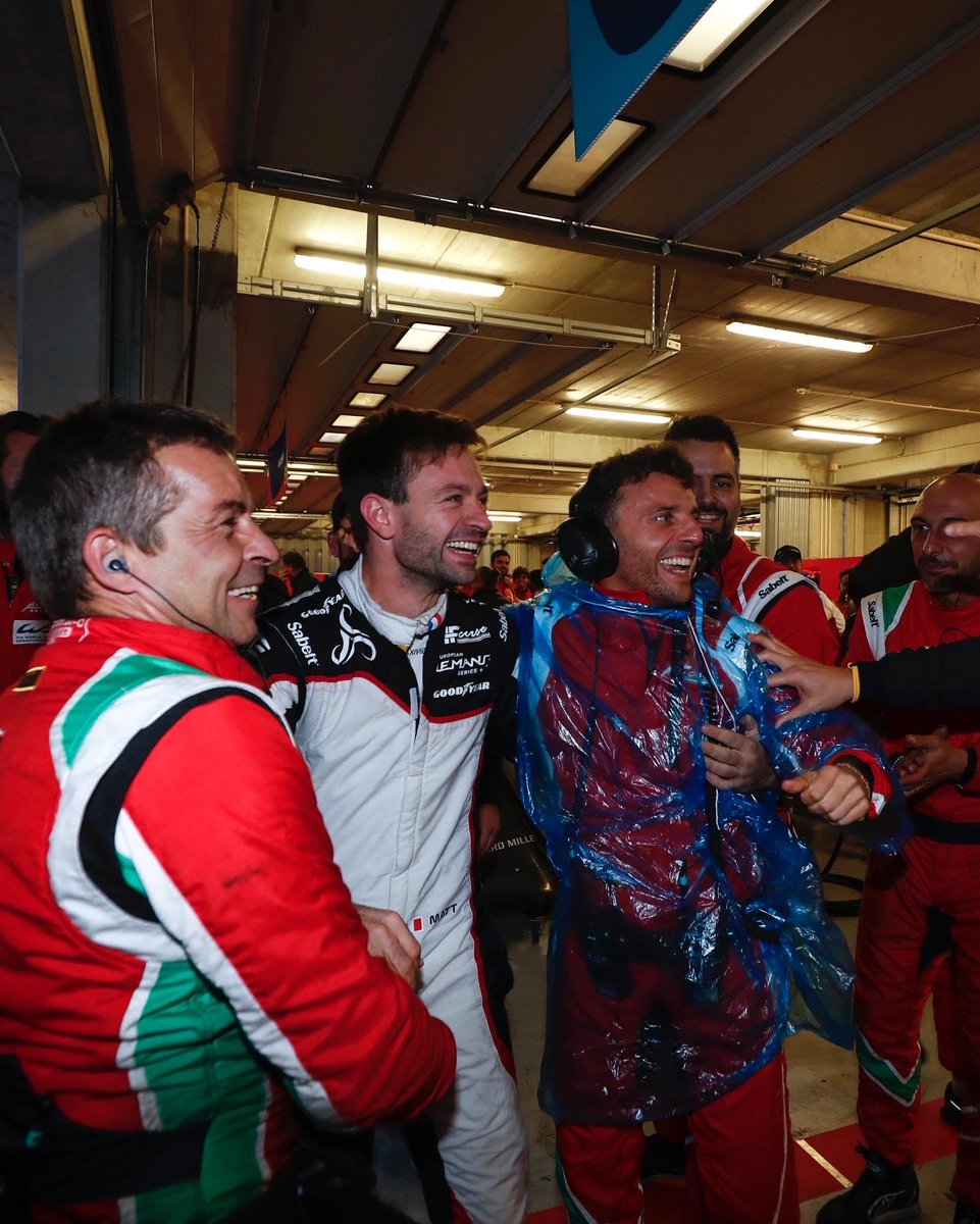 WINNERS AND CHAMPIONS!!!!⭐️ 🏆

Incredible job all the season by Francois, Ben, Alessio, Nico(our magic Physio) and all the fantastic Zebra crew from AF corse ! 

We are European LMP2 Pro/Am Champion!