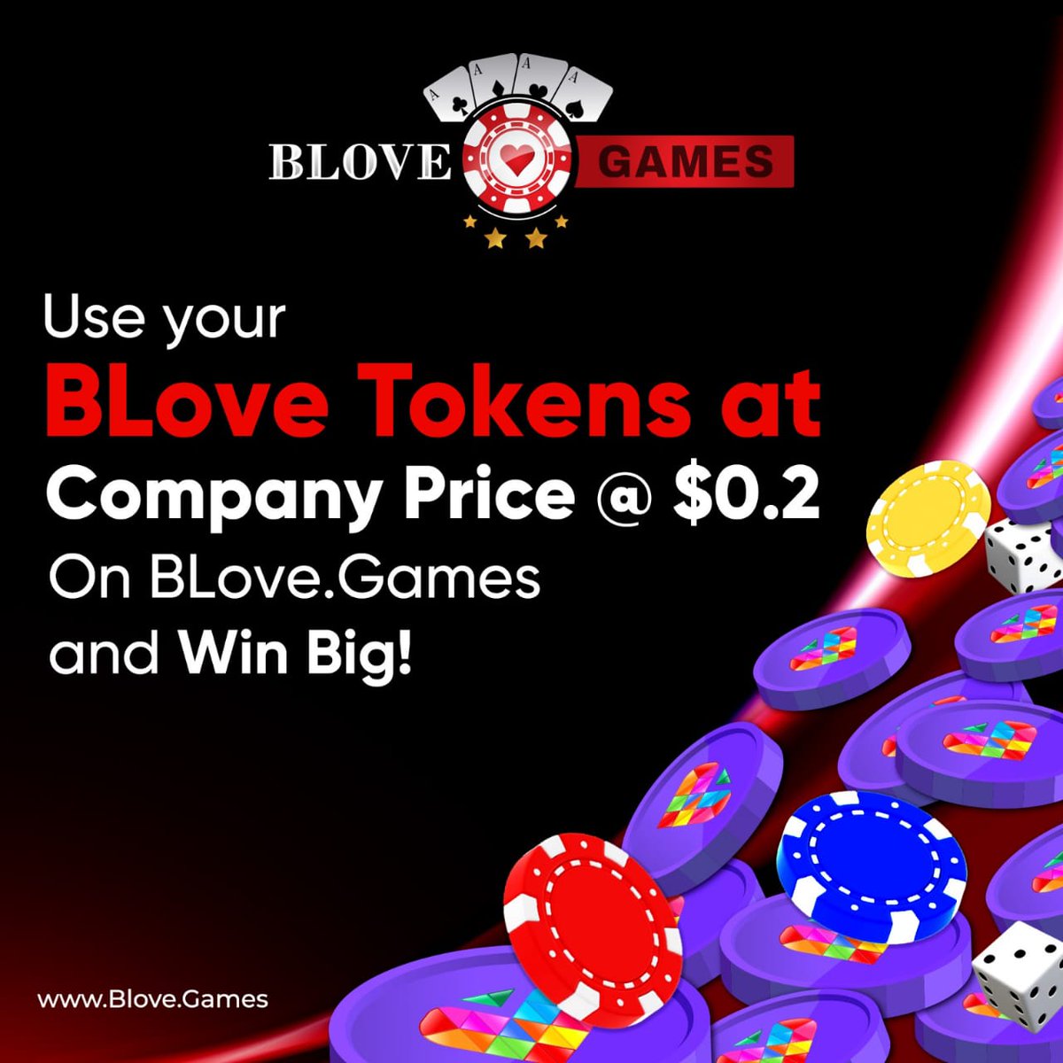 Exciting news! 

You can now use BLove tokens at a company price of $0.2 on the new beta platform of GameOK - blove.games and earn big.

 🚀💰 Don't miss out on this incredible opportunity!

#BLoveGames #GameOK #BFICoin #GameFi #P2E #BLoveNetwork #BLV
#Trending 
#top