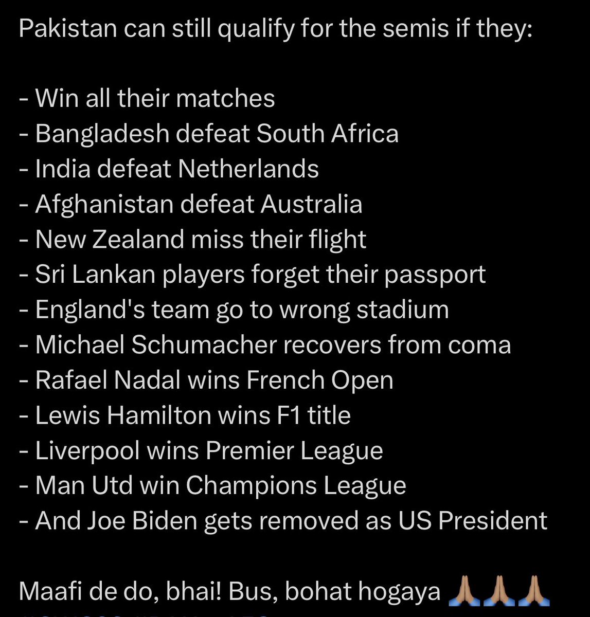 Sangarvi1's tweet photo. Go on Pakistan😂🤣🤣 pkmkb https://t.co/VfG7VUMoPR