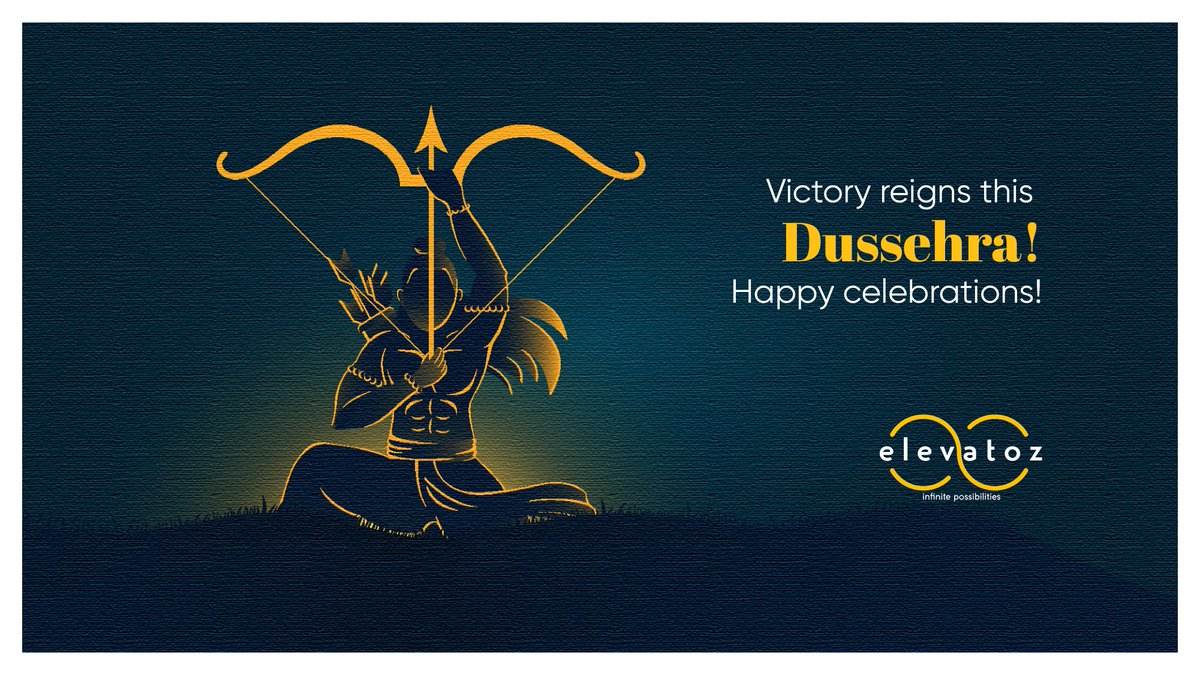 Wishing you all a joyous and prosperous Dussehra filled with positivity and success. #Dussehra2023 #TriumphOfGood #FestivalOfVictory 🪔🌟