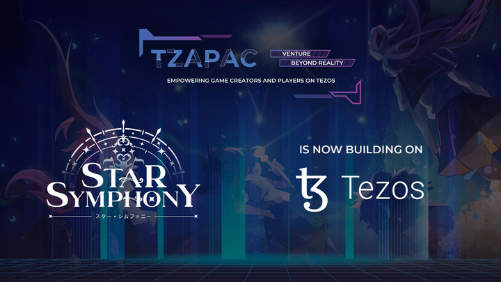 🎵<a href="/StarSymphony_io/">Star Symphony</a> is taking their crescendo on <a href="/Tezos/">Tezos</a> 🎵

Enter the magical realm of Symphonia in an exhilarating rhythm game that takes place on the #blockchain.

With a star-studded advisory board including <a href="/GuitarHero/">Guitar Hero</a>, <a href="/teamsecret/">Team Secret</a> and more, your quest to seal the Tower of