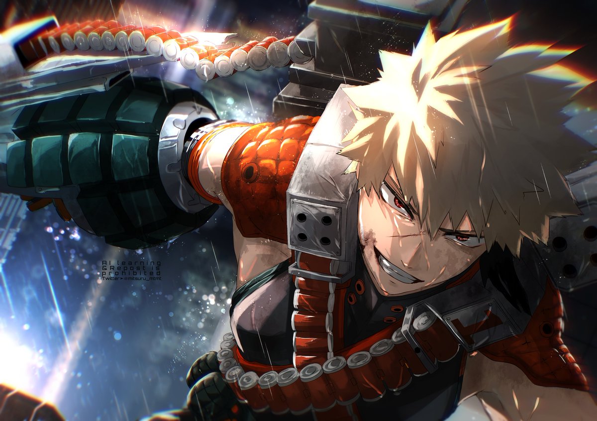 重装備爆豪勝己ッ!!!!!!!!!!!!!!!!!!!!!!!!!!!!!!