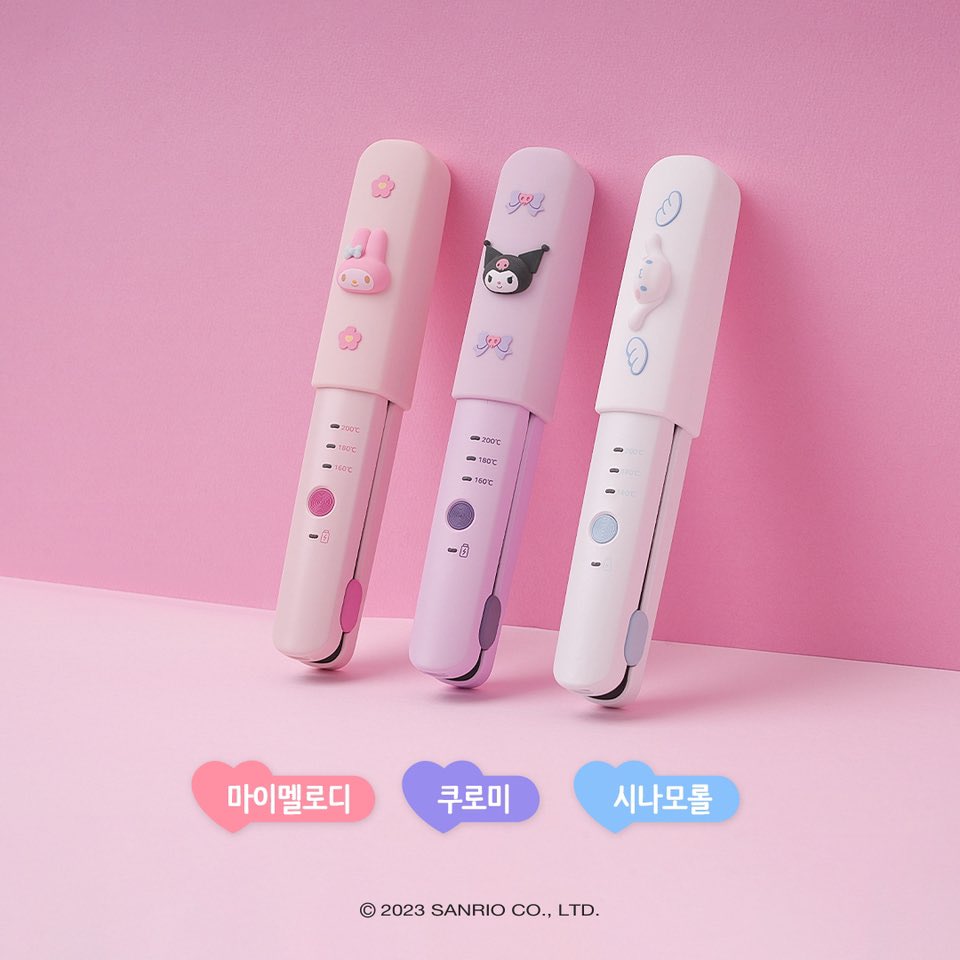 pxwSkincare's tweet photo. เปิดพรีออเดอร์ รอสินค้า 3-4 Week
มัดจำ 50%
เครื่องหนีบและม้วนผมไร้สายขนาดพกพา กับการ collabo ระหว่าง 2 แบรนด์ดัง
ROYCHE x Sanrio
มีให้เลือก 3 ลาย
💜 คุโรมิ (ม่วง)
🤍 ชินนามอนโรล (ขาว)
🩷 มายเมโลดี้ (ชมพู)
✨ราคา 1,180 บาท ส่งฟรี✨
#Royche #พรีออเดอร์ #พรีออเดอร์เกาหลี https://t.co/XObrlSIm9Y