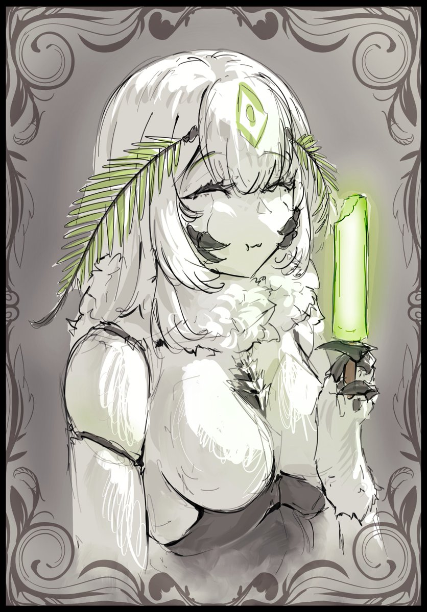 moth-tober day 5 i guess -
Juni eating a uranium rod #junipart