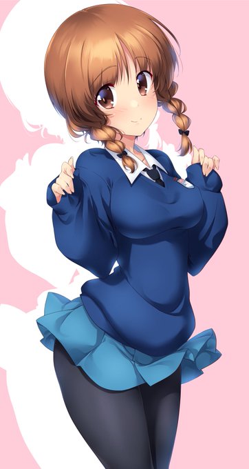 みぽりん誕生日おめでとう〜♪🥳🎉
#西住みほ生誕祭2023
#西住みほ生誕祭 
みぽりんも聖グロ編入な世界線…???☕ 