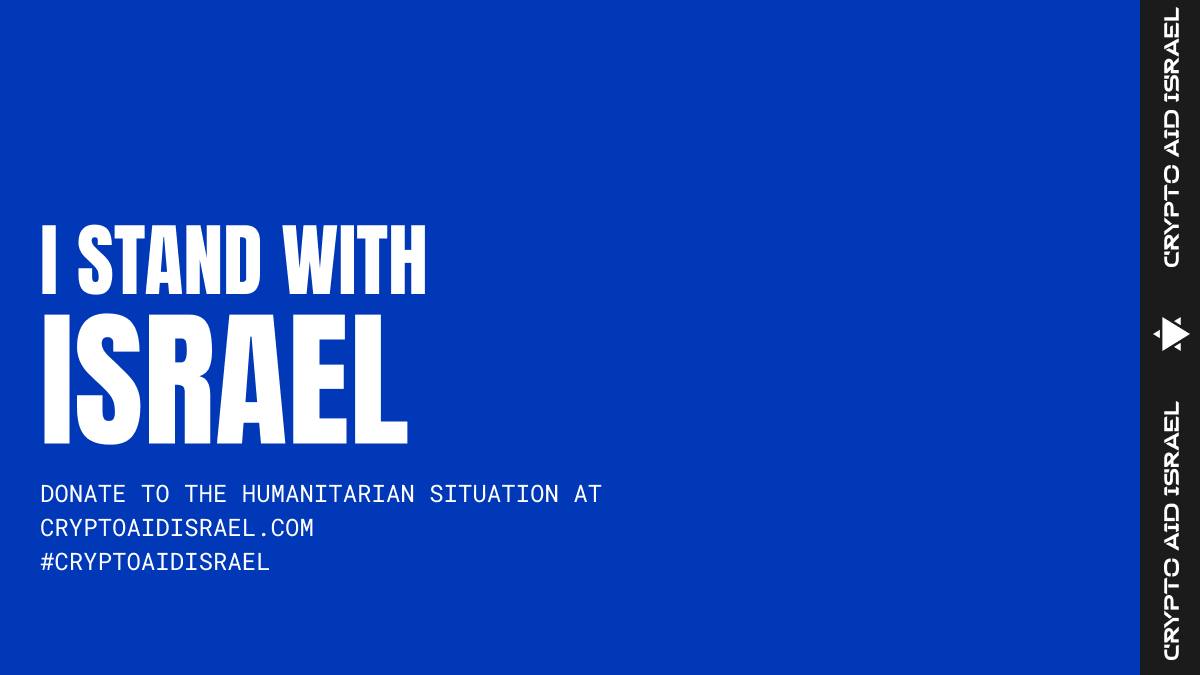 CryptoAidIsrael with almost $200K in Donations as 30+ Global Web3 Companies  Join The Initiative 💪 Am Israel Chai 🇮🇱 #StandWithIsrael