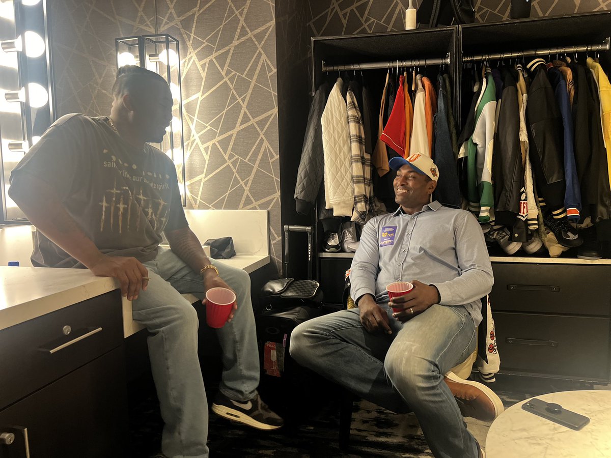 What a great time hanging with King <a href="/Nas/">Nasir Jones</a> ..