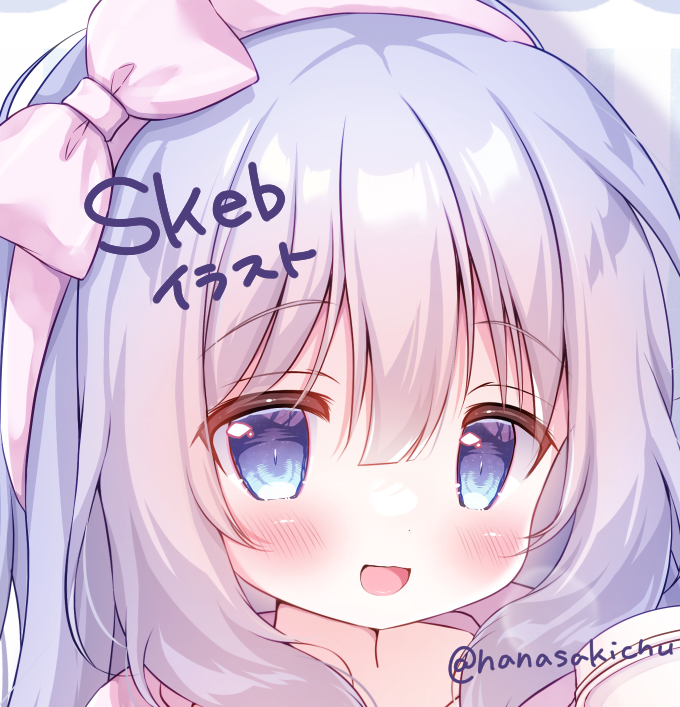 「本日20時に新作イラストのせます! よろしくお願いします」|花咲ちゆ🐇🎨お仕事募集中(Vtuberさきちゅ)のイラスト