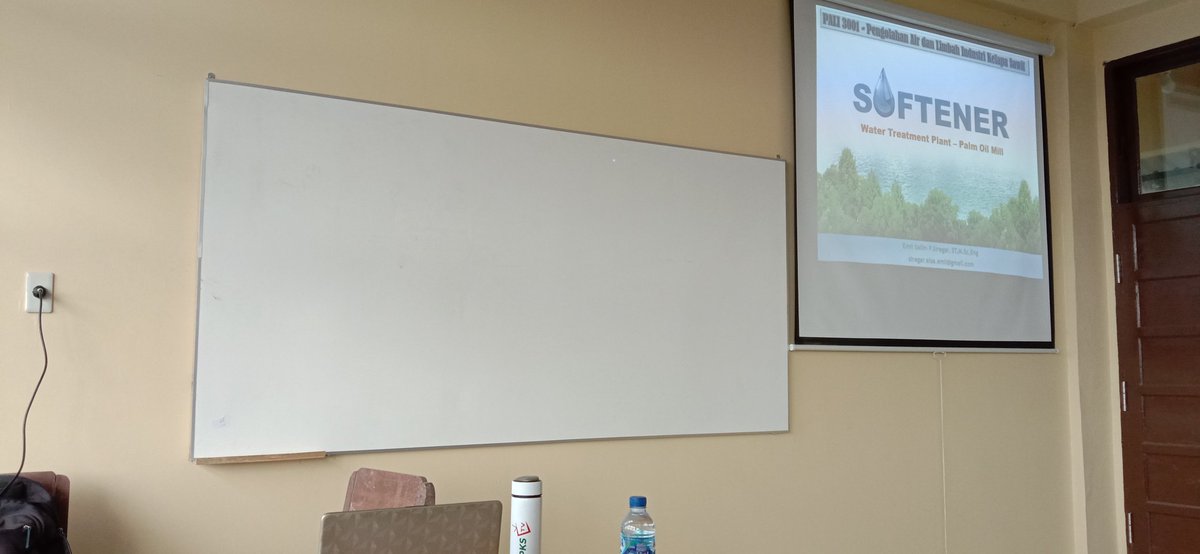 EmilElsa's tweet image. WWTP Softener class