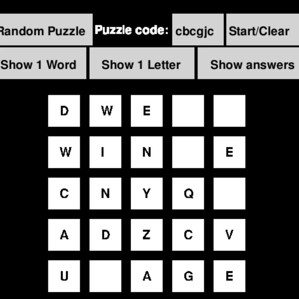 Puzzle Code of the Day for October 24, 2023: cbcgjc

This AI-generated image contains hints about the words in the puzzle. To play this puzzle, go to playwordfive.com.