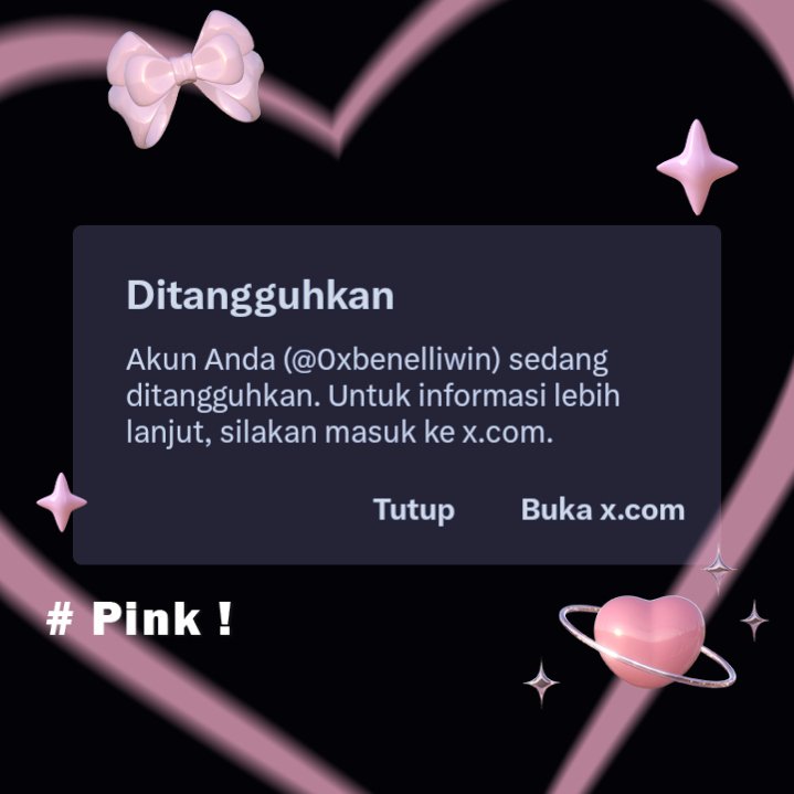 Benellikim's tweet photo. ✎_ _ _ _ _ _ _ _ _ _ _ _ _ _ _ _ 🌷 ╭⋟───────────────╮
Hii, my account ( @benellikimmy ) ( @0xbenelliwin) has been susp3n  and now I'm using a new account (just this), please don't reroll me (╥﹏╥) 
╰───────────────⋞╯ https://t.co/9PfvzVugga
