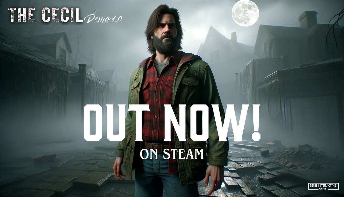 🔥💀 JUST DROPPED! Unveil the chilling secrets of #TheCecil. Demo 1.0 is LIVE on Steam! Are you brave enough? 📢 Spread the terror! 🎮🖤
👇
🔗store.steampowered.com/app/2019340/Th… 
.
#HorrorGame #SteamRelease #GamingAlert #IndieGameSpotlight #TerrifyingTales #MustPlay #HorrorGaming #SteamGems