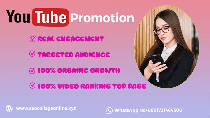 YouTube video Promotion #YouTube #YouTubemarketing #Youtubevideoseo #Youtubechannelcreate #Youtubevideoseoexpert #Digitalmarketing #socialmediamarketing #instagrammarketing