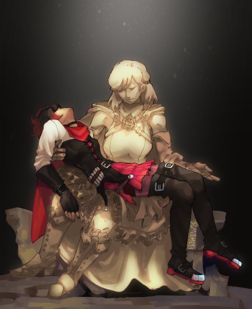 pinnpoo's tweet photo. bring me to life. 
[ #rwby #rubyrose #summerrose ] https://t.co/JsKkBR0UAJ