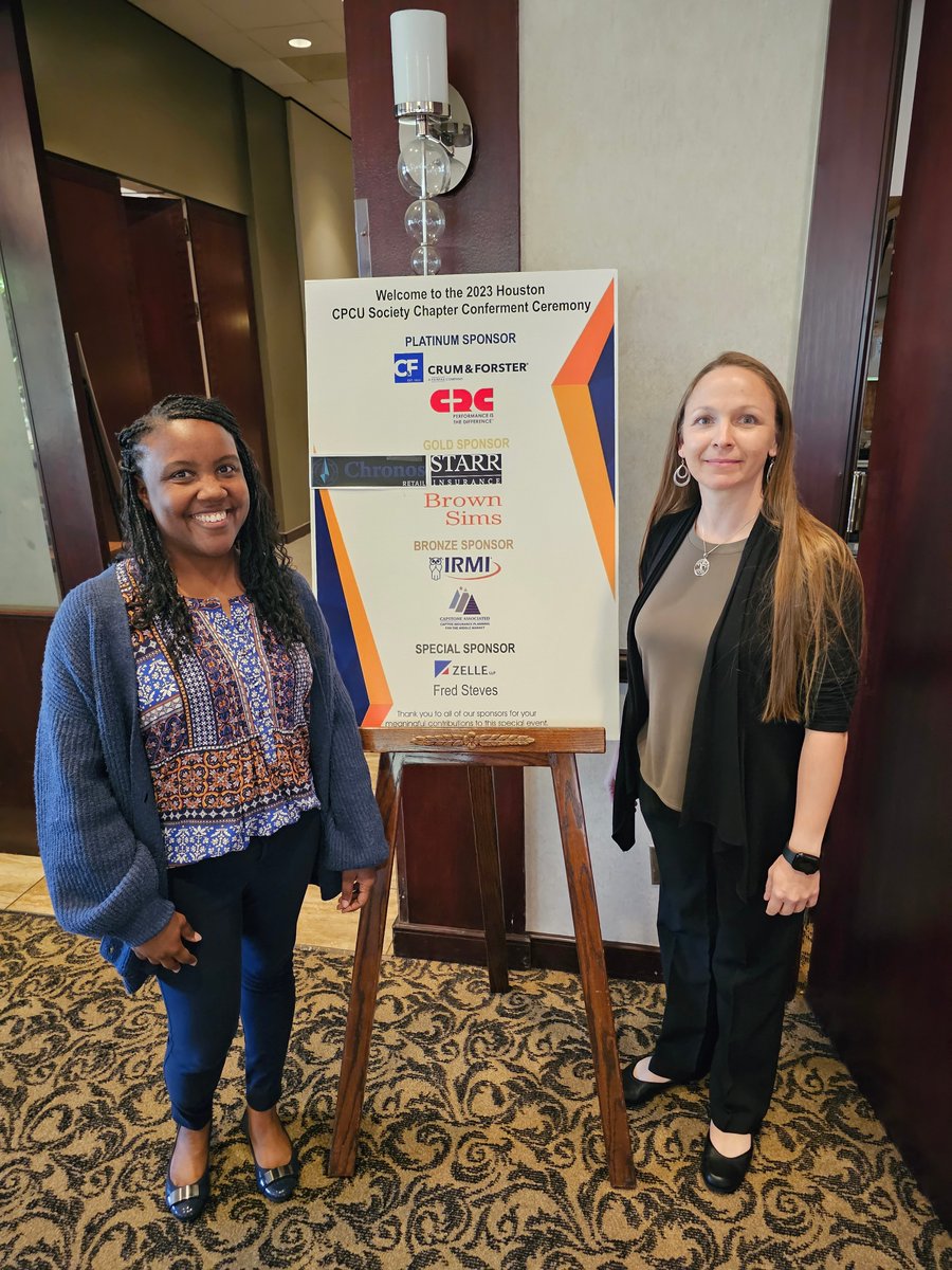 HoustonCPCU's tweet photo. We celebrated and became acquainted with several of our new CPCU Designees and welcomed our phenomenal Keynote Speaker Steven Badger who gave an insightful &amp; interesting presentation on “ Thirty Years of Interesting Claim Stories”#HoustonCPCU #Insurance #RiskManagement #Network https://t.co/uQl6L6Ac7I