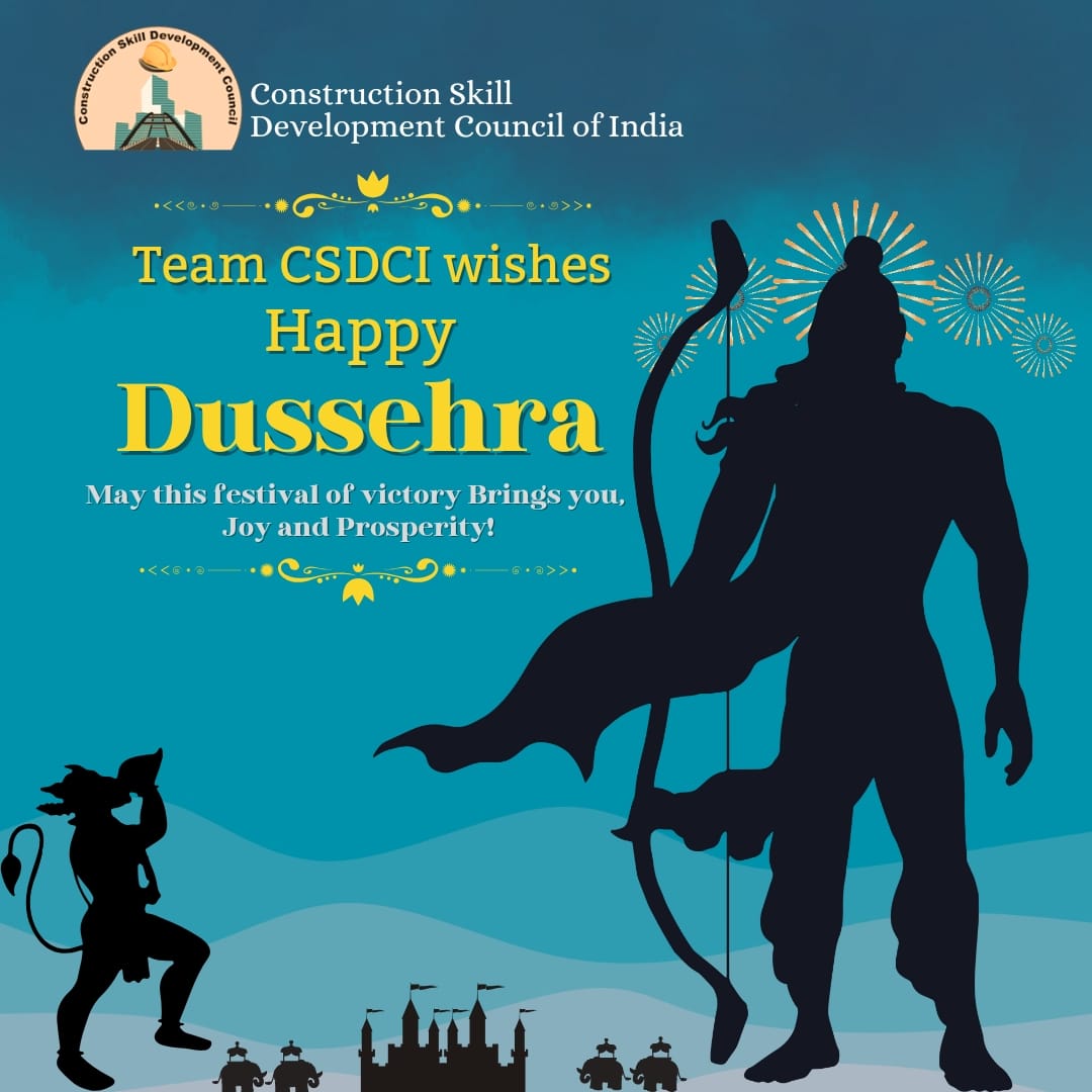 ConstructionSSC's tweet photo. Let’s rejoice in the triumph of good over evil and work to become better people.
#Dussehra2023 #ConstructionSSC https://t.co/RPZJmBriLK