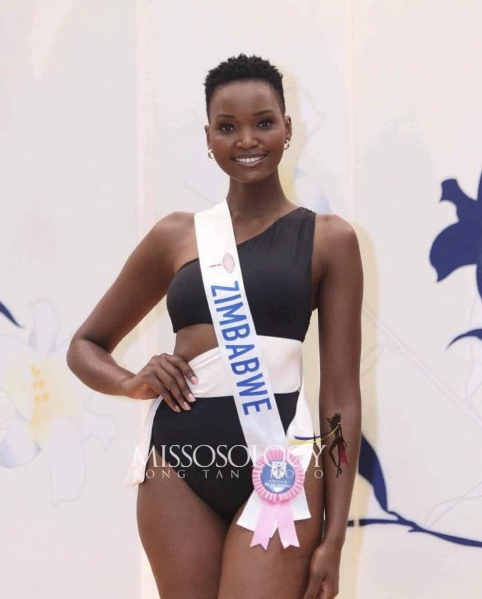 MissZimIntl's tweet photo. Our Miss Zimbabwe International, Charlotte Muziri at the preliminary swimsuit competition. 🩱👸🏾 

#MissInternational2023 #MissInternational #MissZimbabweInternational https://t.co/1d1pxGpaBy